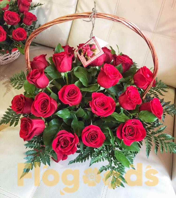 Корзина «Донна роза» за 12 510 руб.